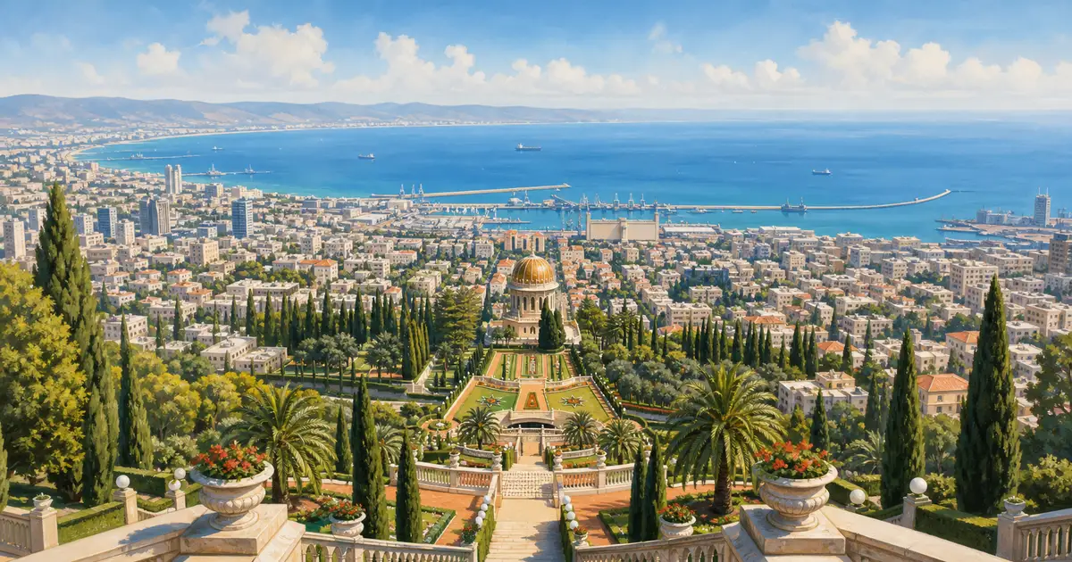 יום כיף בחיפה - גן בהאי וים התיכון