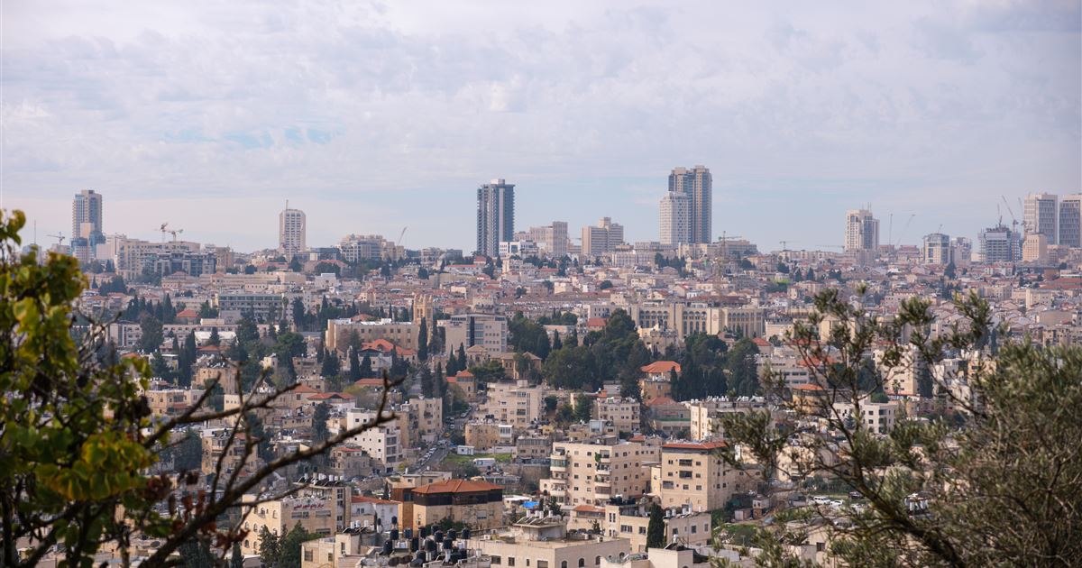שקיעת חמה בירושלים
